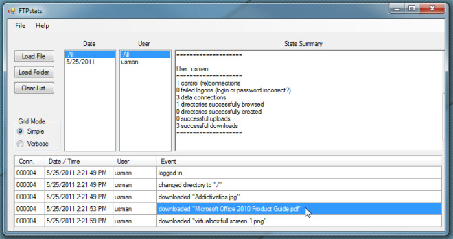 can i enable server logs in filezilla ftp client