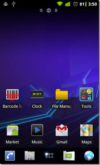 Honeycomb-Theme-Homescreen