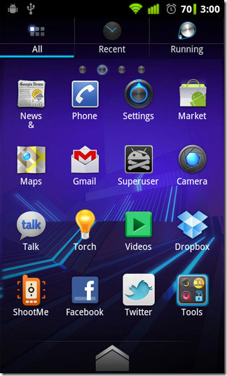 Honeycomb-Theme-App-Drawer