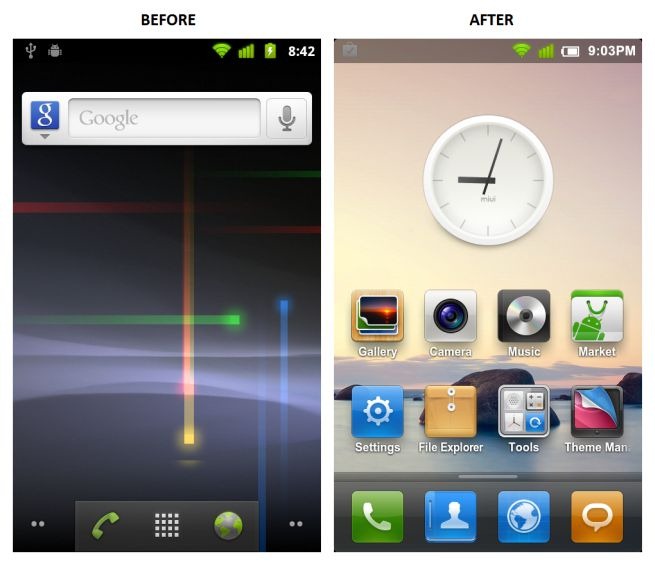 Nexus S Stock для MIUI