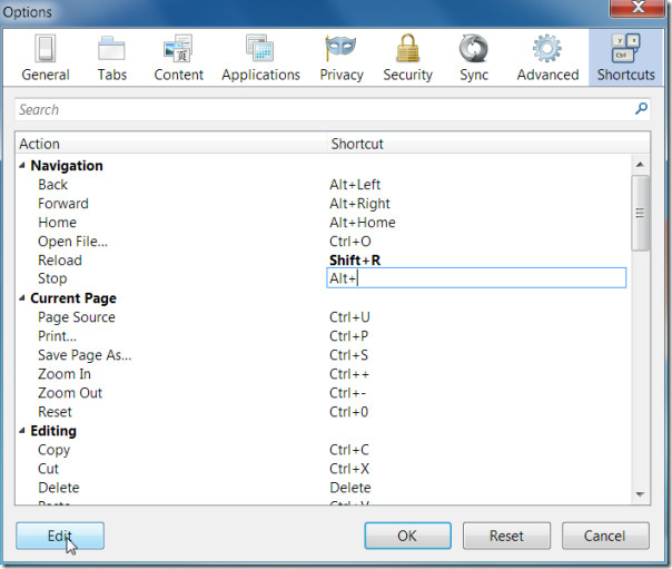 customizable shortcuts customizable shortcuts