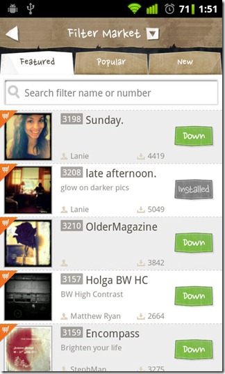 Filter-Market Filter-Market