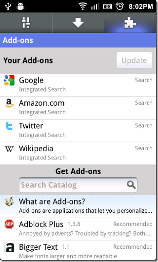 Firefox-mobile-Add-ons
