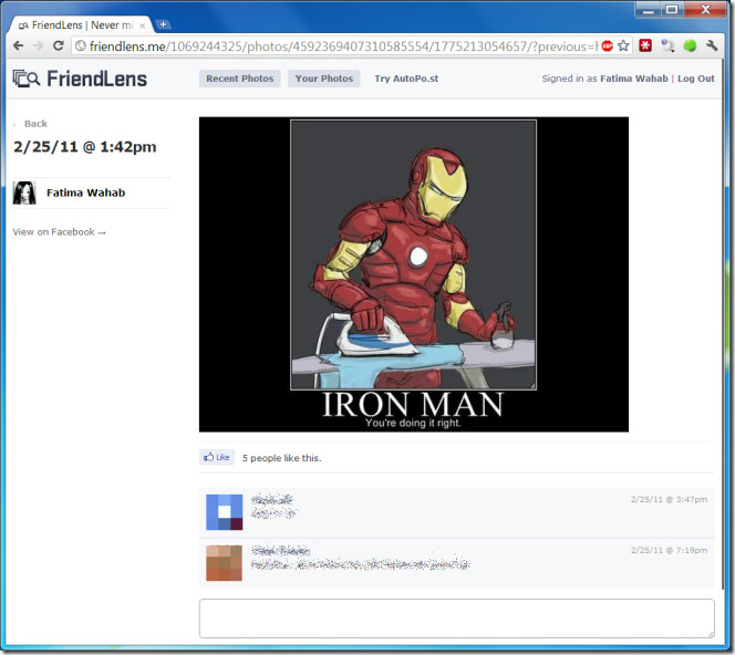 FriendLens FriendLens