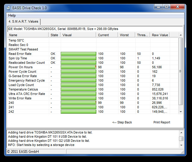 Erasure ineffektiv katastrofale Monitor Local And External Hard Drive Health With Easis Drive Check