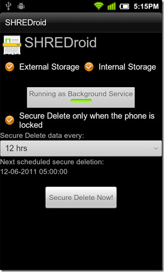 SHREDroid-For-Android