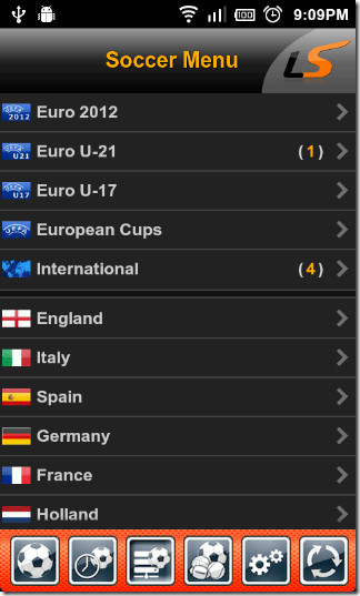 Official Livescore App Brings Live Sports Scores To Android