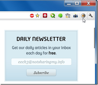 Anonymous email chrome plugin Anonymous email chrome plugin