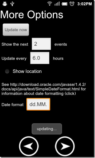 Configuration-menu Configuration-menu