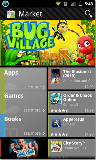 Download Latest Android Market App 3.0.26 APK