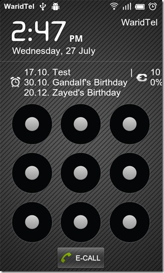 Lockscreen-Calendar-For-Android-PIN,-Pattern-screen Lockscreen-Calendar-For-Android-PIN,-Pattern-screen
