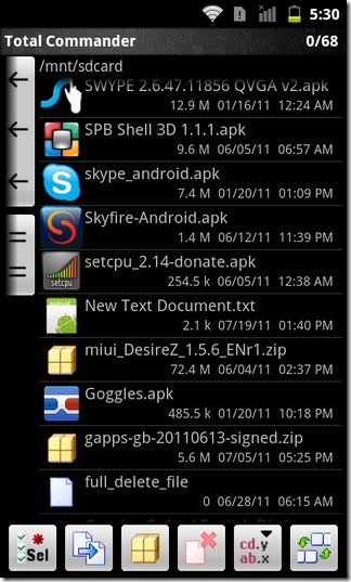 Total Commander: The First Ever Dual-Pane File Manager For Android