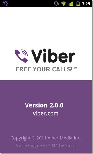 Viber For Android - Free Calls & Text Messages Over WiFi & 3G