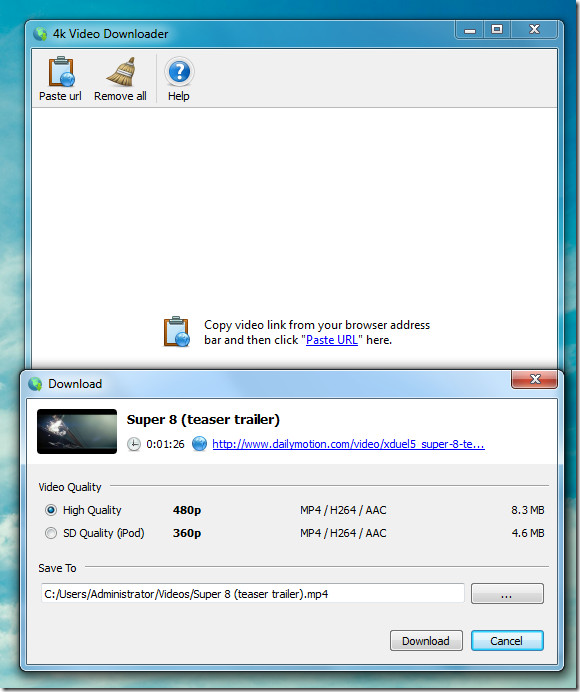 580px x 692px - 4K Video Downloader - Download Online Videos Or Extract MP3 Audio From Them