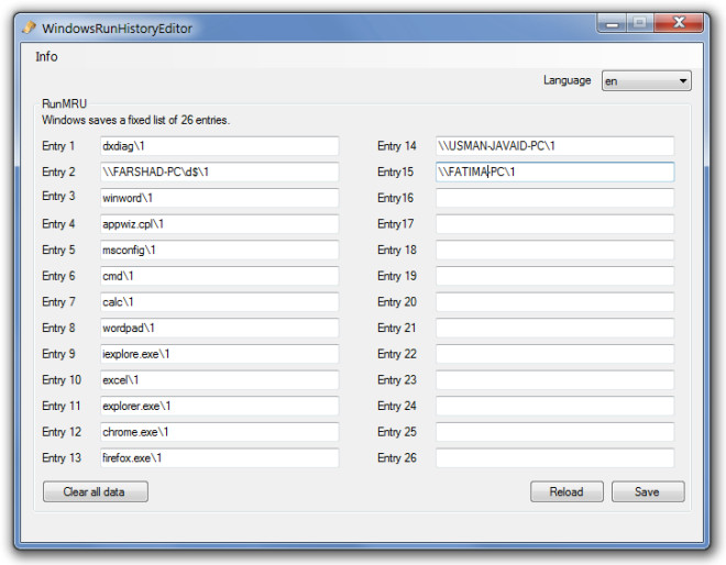 Run command. Run Command of Windows Explorer
