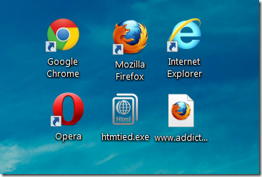 HTMtied - Create HTML File Shortcuts For Website To Run Anywhere