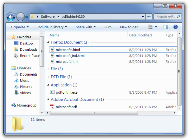 Converted Files Converted Files