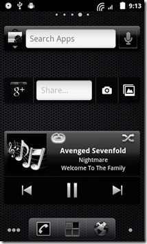 DarkGinger-Search-Google -&-Music-Widgets