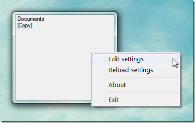 Edit Settings Edit Settings