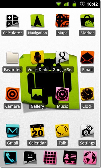 Post-it-ADW-Launcher-Theme