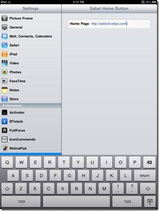 Safari Home Button Safari Home Button