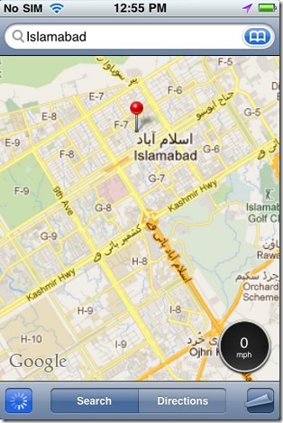 Speed for Maps Applied Speed for Maps Applied