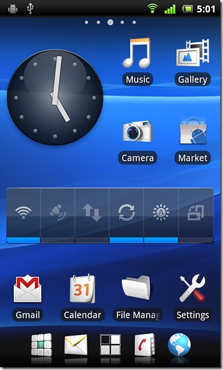Xperia-Arc-CM7-Theme