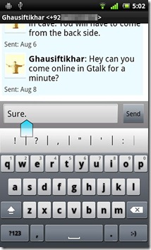 Xperia-Arc-Messaging-and-Keyboard