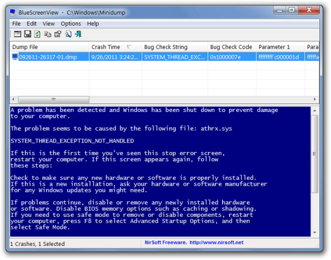 code xml de l'écran d'ordinateur bleu
