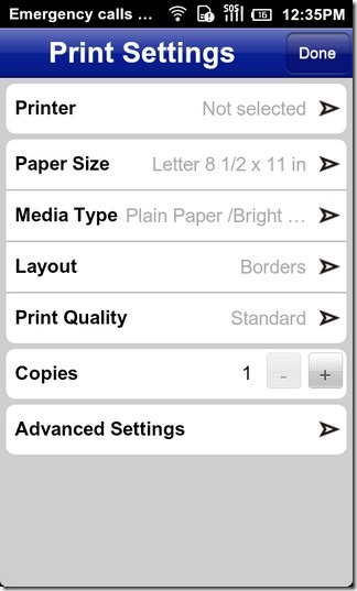 epson printer app for android epson printer app for android