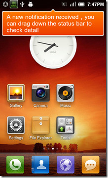 Homescreen Homescreen