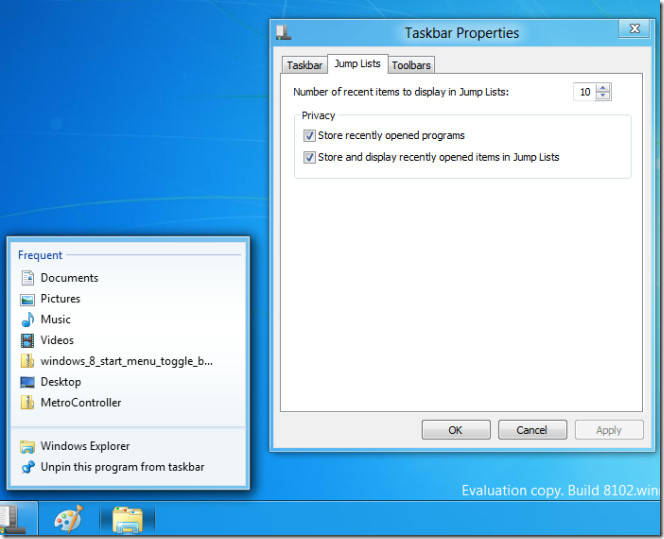 jump lists windows 10 jump lists windows 10