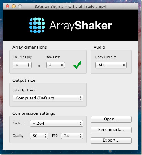 array shaker export array shaker export