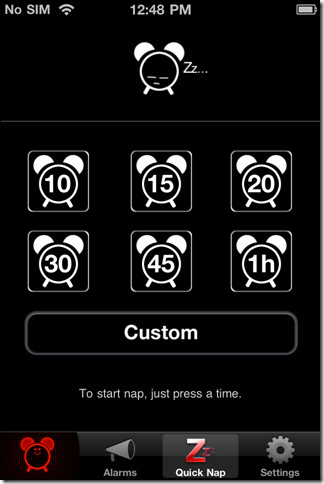 quick nap