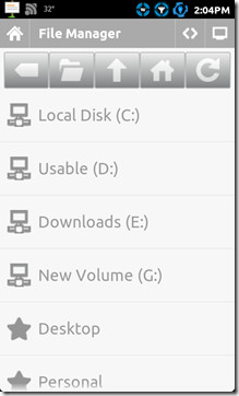 Unified Remote snap20110910_140438