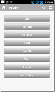 Unified Remote snap20110910_141032
