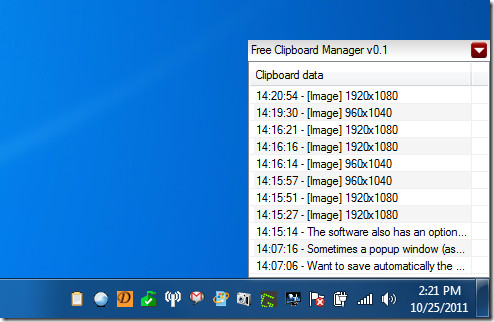Automatically Save Clipboard Items & Screenshots: Free Clipboard Manager