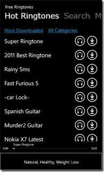 Free Ringtones For WP7 Free Ringtones For WP7