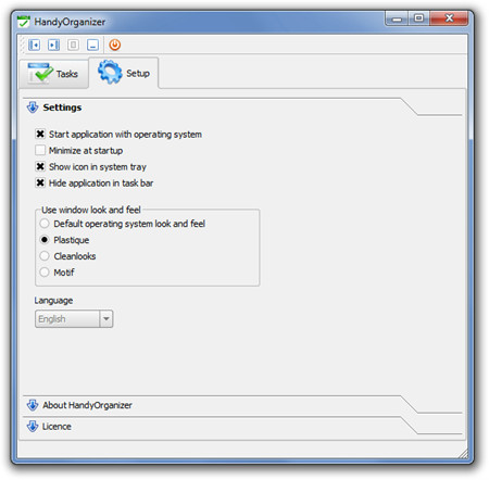 HandyOrganizer Setup HandyOrganizer Setup