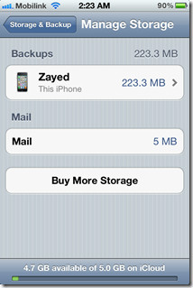 iCloud iCloud