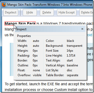 Inspect Inspect