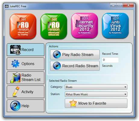 JukeREC Free Main JukeREC Free Main