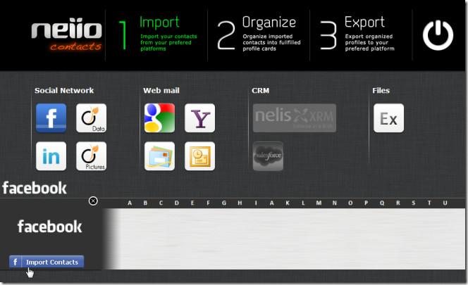 Neiio import contacts Neiio import contacts