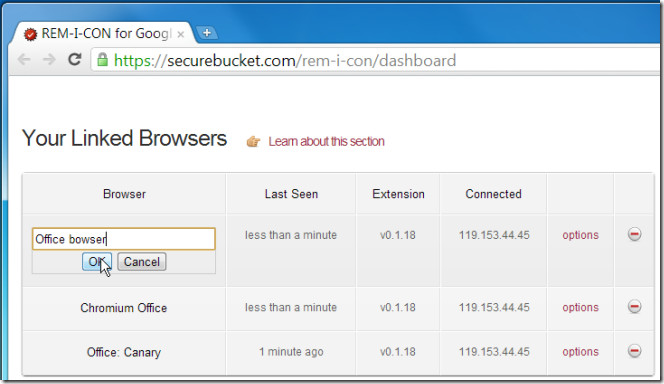 REM-I-CON rename browser REM-I-CON rename browser