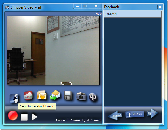 Simpper Video Mail Facebook Simpper Video Mail Facebook