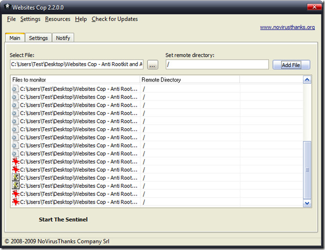 Websites Cop 2.2.0.0 Websites Cop 2.2.0.0