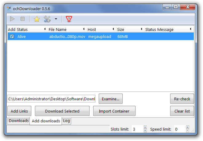 ochDownloader 0.5.6