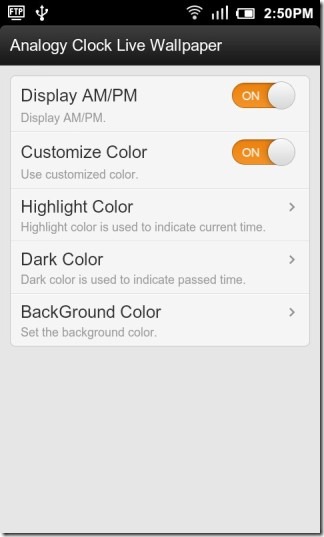 Analogy_Clock_Live_Wallpaper_Settings
