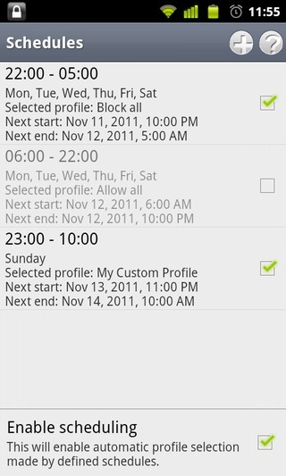 Call-Master-Android-Schedule