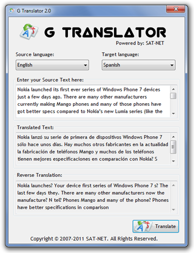 G Translator 2.0